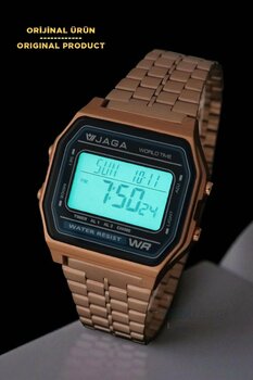 Cezeri Orijinal Su Geçirmez Dijital Işıklı Kol Saati JagaModel Günlük Okul İş Kadın Erkek Fonksiyonlu Saat