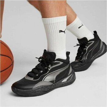 Puma Basketbol Ayakkabısı Playmaker Pro Erkek Basketbol Ayakkabı 379014-01 Sıyah - Karışık - 38,5