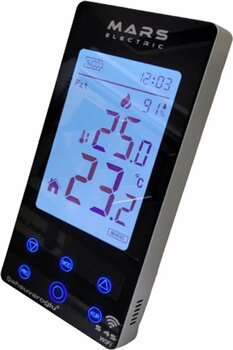 Mars S45 Kablosuz Wifi Oda Termostadı Siyah