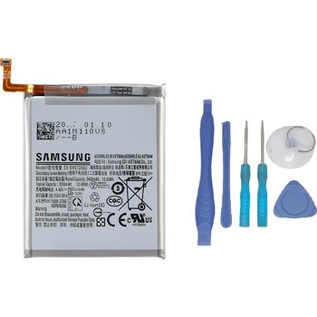 Tkgz Samsung Galaxy Note 10 - SM-N970 Uyumlu Batarya Pil Sıfır  + Tamir Seti