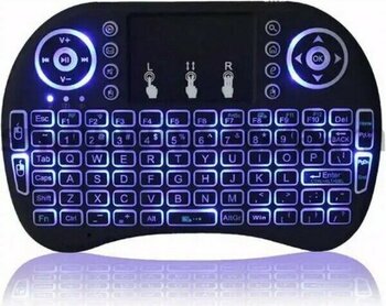 Megamus Mini Kablosuz Klavye Tek El Klavye 2.4g USB Kablosuz Klavye