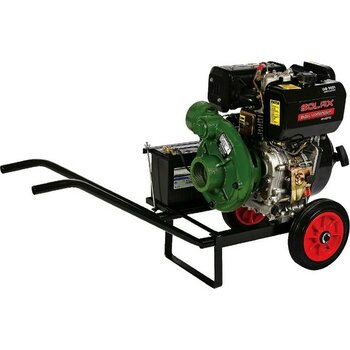 Solax Sdp-3yn Dizel 3'lük Yüksek Basınçlı Su Motoru Tekerlekli Marşlı 13 Hp