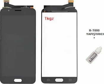 Samsung Galaxy J7 Prime  - Sm-G610f Lcd Ekran Dokunmatik Orijinal Kalite Siyah + B-7000