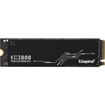Kingston KC3000 Pcıe 4.0 Nvme M.2 SSD - Masaüstü Dizüstü Bilgisayarlar Için Yüksek Performanslı Bellek, -Skc3 - Standart
