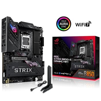 Asus Rog Strix B850-e Gaming Wifi Amd B850 8000 Mhz (oc) Ddr5 Soket Am5 Atx Anakart