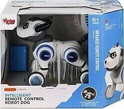 Vardem Oyuncak G55 Kumandalı Şarjlı Işıklı Müzikli Interaktif Robot Köpek