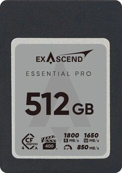 Exascend 512 GB CFexpress 4.0 Type A 1800 MB/s Hafıza Kartı