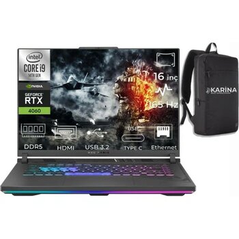Asus Rog Strix G16 I9-14900HX G614JVR-N3243-54 24GB 1tb RTX4060 8gb W11PRO 16" Wuxga Gaming Laptop - 1 TB - 24 GB