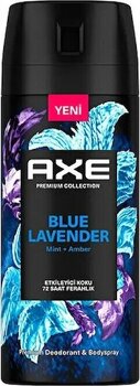 4 Adet Axe Premium Collection Deodorant 150 Ml Blue Lavender