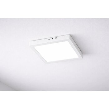 2 Adet Cata Ct 5272 Sıva Üstü 25w Kare Led Spot 6400k Beyaz Işık Beyaz