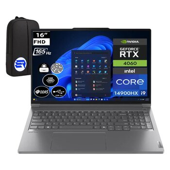 Lenovo Thinkbook 16pg5 Irx Intel Core I9-14900hx 64gb Ddr5 2tb Ssd Rtx4060 8gb 16'' 165hz Win11 Pro 21n50024trep3 + Elektropasaj Çanta