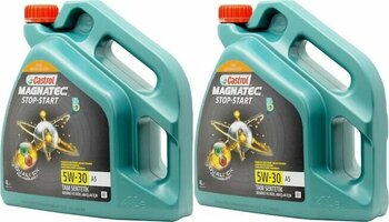 Castrol Magnatec Stop-start 5w-30 A5 Tam Sentetik Motor Yağı 2 X 4 L 4 L