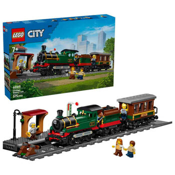 LEGO City Klasik Buharlı Tren - Oyuncak Yapım Seti 60511 (575 Parça)