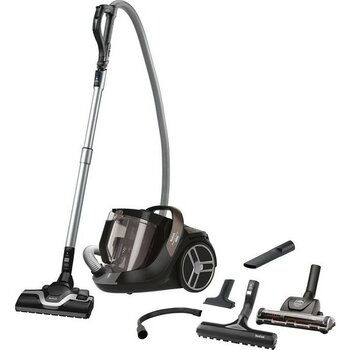 Tefal Silence Force Cyclonic Effitech Motor Teknolojili Sessiz Çalışan Power Air Başlıklı Toz Torbasız Elektrikli Süpürge 2.5 L - Siyah