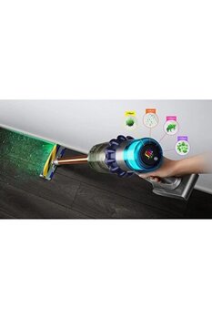 Dyson V15 Detect™ Absolute Kablosuz Süpürge (Prusya Mavisi/Bakır)