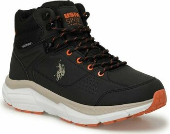 U.S. Polo Assn.  Henry 4pr Erkek Siyah-Kum Waterproof Bot - 42 - Siyah