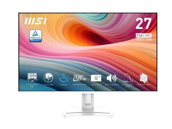 Msi Pro Mp275W E2 27 Inç Fhd Flat Ips 120 Hz 1Ms Adaptive-Sync Monitör Beyaz