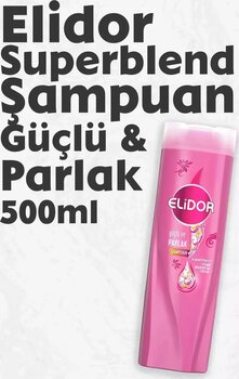 Elidor Superblend Güçlü ve Parlak 500 ml Şampuan