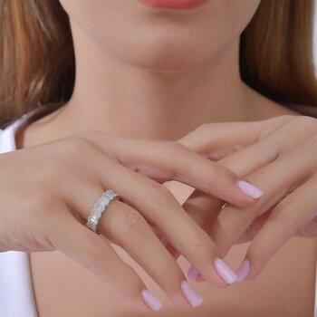 Ariş Pırlanta Tamtur Baget Yüzük - 10