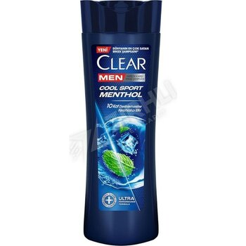 4 Adet Clear Şampuan Menthol Kepeğe Karşı 350 ml