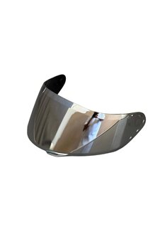 scharf 902 Uyumlu SILVER Kask Vizörü - Aynalı Gümüş, UV Korumalı, Darbe Dayanıklı