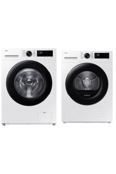 Samsung 11 kg Çamaşır (WW11DG5B25AEAH) + 9 kg Kurutma Makinesi (DV90DG52A0AEAH) Beyaz Eşya Set