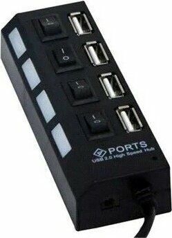S-Link Sl-445 4 Port USB 2.0 Siyah USB Hub