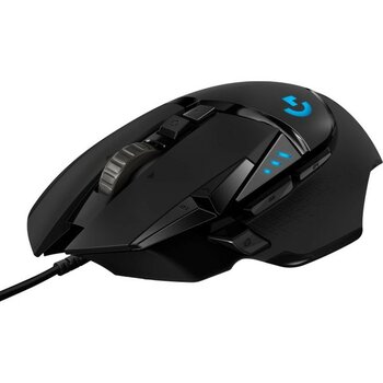 Logitech G G502 Hero 25600 DPI Kablolu Yüksek Performanslı Oyuncu Mouse Oyun İçin - Siyah