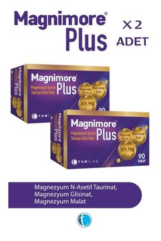 Magnimore Plus 90 Tablet X 2 Adet
