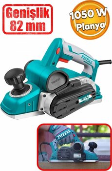 TOTAL Elektrikli 1050 W Planya Planer TL1108236 Derinlik Tahta Pahlama Ahşap Şekillendirici