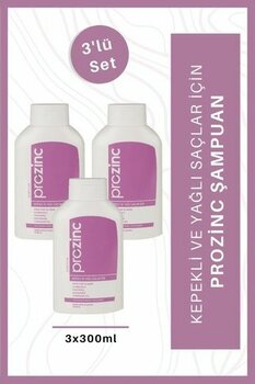 Prozinc Şampuanyağlı Saçlar Için 3X300 Ml.