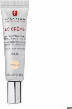 erborian CC Krem - Renkli Düzeltici Bakım Sağlıklı Işıltı ve Parlaklık-Porcelaine 15 ml