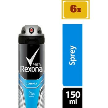 Rexona Men Deodorant Sprey Cobalt Dry 150 ml 6'lı Set