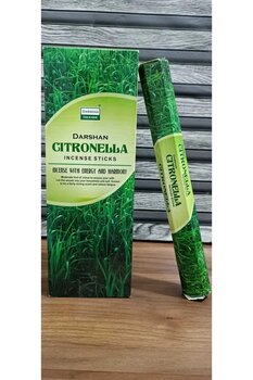 HUNATASARIM 20 Adet Çubuk Tütsü Citronella (HAŞERE-SİNEK KOVUCU) Kokulu