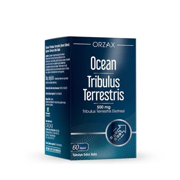 Ocean Tribulus Terrestris 60 Kapsül Takviye Edici Gıda