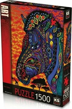 KS Games The Zebra 1500 Parça Puzzle