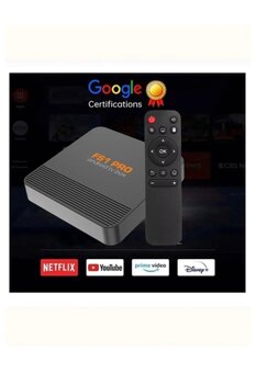 FS1PRO TEKNOLOJI Box Q1 4k Ultra Hd Lisanslı Android Tv Box / Media Player - Android Mi Tv Stick Fx