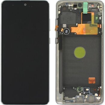 Samsung Galaxy Uyumlu Note 10 Lite Sm-n770 Lcd Ekran Dokunmatik Çıtalı Gri Belirtilen