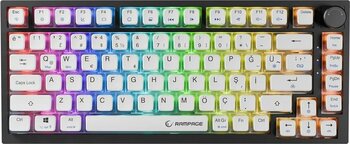 Rampage Zenith PRO V2 8000 Hz Gateron Manyetik Anahtarlı RGB Gasket Oyuncu Klavyesi