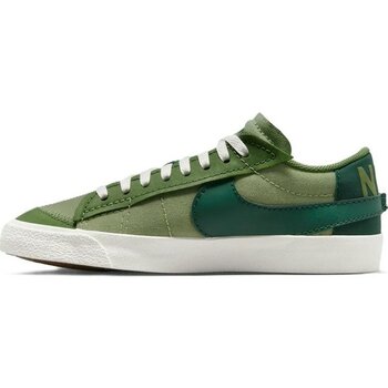 Nike Blazer Low 77 Jumbo Leather Hakiki Deri Günlük Spor Ayakkabı Yeşil - 41