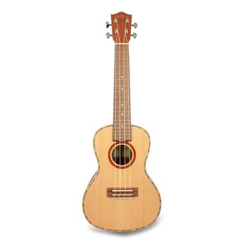 Lanikai Cdst-C Sedir Concert Ukulele (Profesyonel - Masif Üst Kapak) | Masif Sedir Üst Kapak, Akasya Arka Ve Yanlar, Krom Açık Mekanizma Burgular | Ölçüler: Concert Boy / 15 Perde
