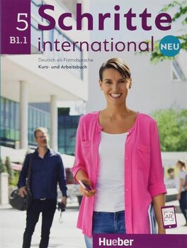 Schritte International Neu 5 ( B1.1) Kurs Und Arbeitsbuch + Ar Teknolojisi Ile Kolay Öğrenme