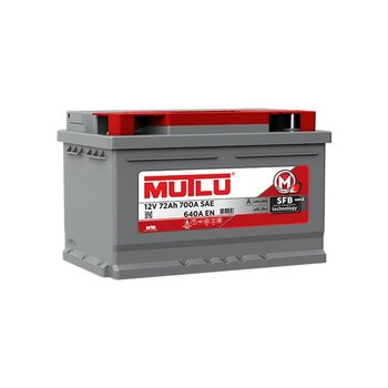 Mutlu 12V 72 Ah 640A SFB LB Akü (Üretim Yılı: 2024)