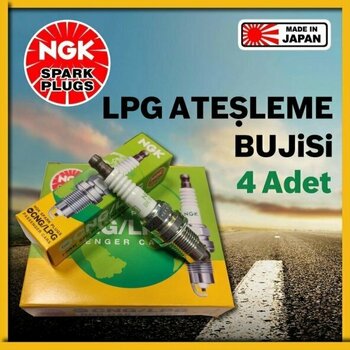 Renault Clio 1.4 16V 2000-2016 Ngk Lpg Buji 4 Adet Made İn Japan