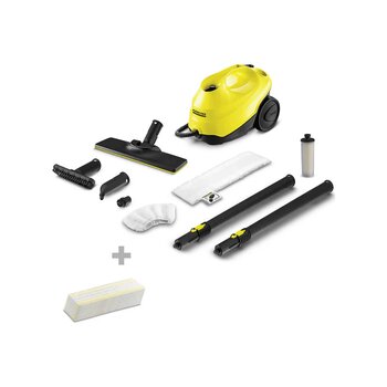 Karcher Sc 3 Easyfix 1900 W Buharlı Temizleyici + Tek Kullanımlık Bez Seti Sarı