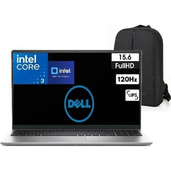 Dell Pro 15 Intel Core I3-100U 24GB Ram 1tb SSD 15.6" Fhd 120Hz IPS Windows 11 Pro + Snertech Çanta - 1 TB - 24 GB