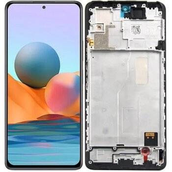 Xiaomi Redmi Note 10 Pro 4g Uyumlu Çıtalı Servis Lcd Ekran Dokunmatik Standart