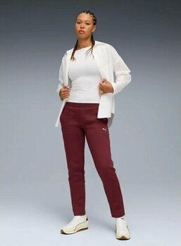 Puma EVOSTRIPE Sweatpants DK o Bordo Kadın Eşofman Altı - XS
