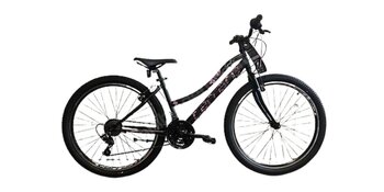 Carraro Speed 262 26 Jant 21 Vites 38 Cm V-Fren Dağ Bisikleti-Mat Siyah-Pembe-Beyaz