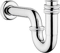 ArtemA Lavabo-Eviye Sifon A45117 Alt Parça Universal P tipi Krom
